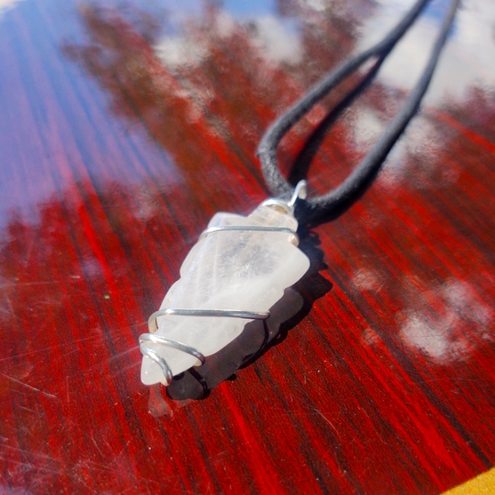 Rose quartz Arrowhead wrapped in 925 pure sterling silver... Helix wrapped...